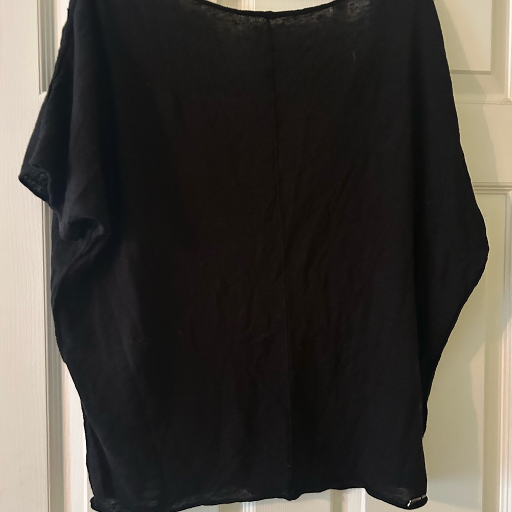 NWT Cop.Copine Noir Knit Top "Cezanne" medium reversible